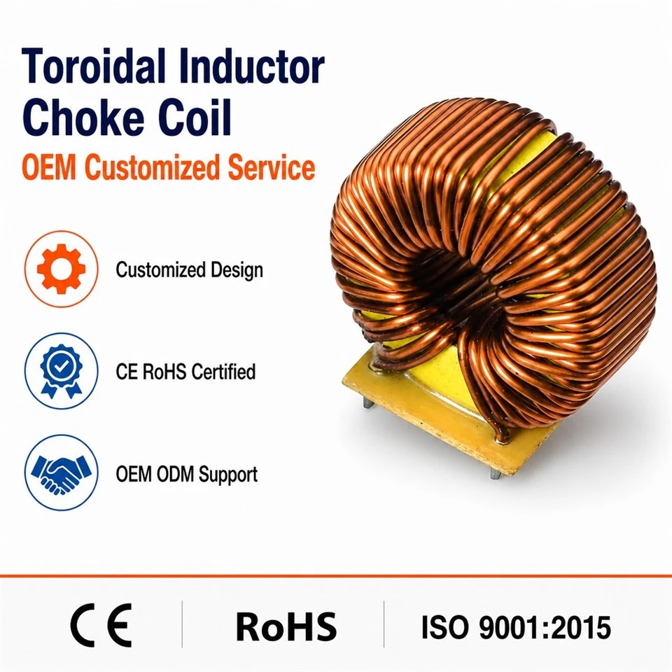 Toroid induktor fojtótekercs